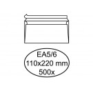 ENVELOP QUANTORE BANK EA5/6 110X220 ZK 80GR WIT