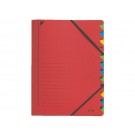 SORTEERMAP LEITZ 3912 12VAKS ROOD