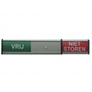 INFOBORD VRIJ/NIET STOREN 125X30MM