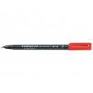 VILTSTIFT STAEDTLER OHP LUMO F 318 ROOD