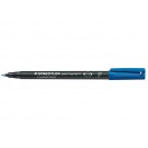 VILTSTIFT STAEDTLER OHP LUMO F 318 BLAUW