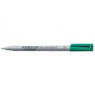 VILTSTIFT STAEDTLER OHP LUMO F 316 NON PERM GROEN