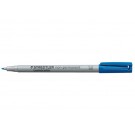 VILTSTIFT STAEDTLER OHP LUMO M 315 NON PERM BLAUW