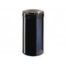 PAPIERBAK+VLAMDOVER DURABLE 30LTR ZWART