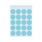 ETIKET HERMA 1873 ROND 19MM 100ST BLAUW