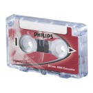 CASSETTE DICTEER PHILIPS LFH0005 2X15MIN MET CLIP