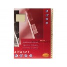 TABBLADEN MULTO 7310230 A4 23R KARTON A-Z CHAMOIS