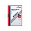 KLEMMAP DURABLE 2209 A4 PL/TR 6MM ROOD