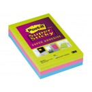 MEMOBLOK 3M POST-IT 660S 102X152MM SS LIJN NE ASS