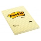 MEMOBLOK 3M POST-IT 662YEL RUIT 102X152MM GEEL