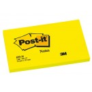 MEMOBLOK 3M POST-IT 655N 76X127MM NEON GEEL