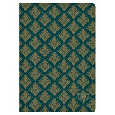 NOTITIEBOEK NEO DECO A5 48VEL LIJN EMERALD GROEN