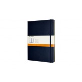 NOTITIEBOEK MOLESKINE XLARGE LIJN HC SAFFIER BLAUW