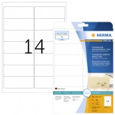 ETIKET HERMA 8671 A4 99.1X38.1MM TRANSPARANT 350ST