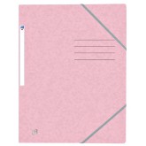 ELASTOMAP OXFORD TOP FILE+ A4 PASTEL ROZE