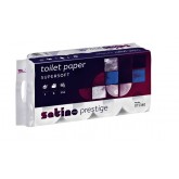 TOILETPAPIER SATINO PRESTIGE 3-LAAGS 250VEL WIT 8ROLLEN