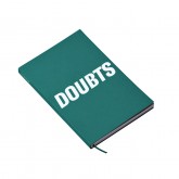 NOTITIEBOEK OCTAGON DOUBTS 135X200MM DOTTED BLAUW