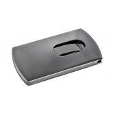 VISITEKAARTETUI SIGEL SNAP 91X57MM ZILVER
