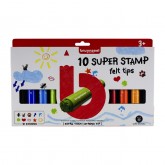 KLEURSTIFT BRUYNZEEL KIDS SUPER STEMPELSTIFTEN ASSORTI