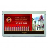 PASTELPOTLOOD KOH-I-NOOR GIOCONDA 12 ASSORTI