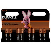 BATTERIJ DURACELL PLUS AA 8ST