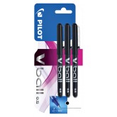 ROLLERPEN PILOT V-BALL GRIP V5 0.3MM ZWART