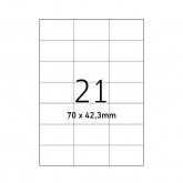 ETIKET OFFICE A4 70X42.3 21X