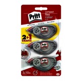 CORRECTIEROLLER PRITT COMPACT FLEX 6MM 2+1 GRATIS