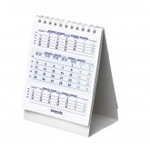 3-MAANDSBUREAUKALENDER 2024 BREPOLS 10.5X13CM
