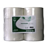 TOILETPAPIER EURO MINI JUMBO RECYCLED 180M 12ROL