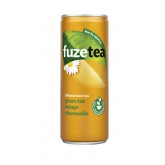 FRISDRANK FUZE TEA GREEN MANGO CHAMOM BLIK 330ML