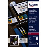 VISITEKAART AVERY C32026-10 85X54MM 100ST