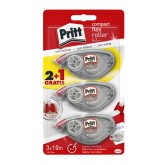 CORRECTIEROLLER PRITT COMPACT FLEX 4.2MM 2+1 GRATIS