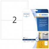 ETIKET HERMA 4600 210X148MM A4 POLYESTER WIT