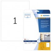 ETIKET HERMA 4866 210X297MM A4 POLYESTER WIT