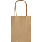 PAPIEREN ZAK FOLIA HANDVAT 120X150X55MM KRAFT NATUREL