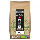 KOFFIE DE ESPRESSO MEDIUM ROAST ORGANIC & FAIR TRADE 1000GR