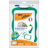 WHITEBOARD BIC VELLEDA RECYCLED 21X31CM + STIFT + WISSER