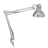 BUREAULAMP MAUL STUDY MET TAFELKLEM CHROOM