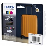 INKCARTRIDGE EPSON 405XL ZWART + 3 KLEUREN