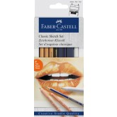 GRAFIETPOTLOOD FABER CASTELL GOLDFABER CLASSIC 6-DELIG