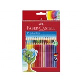 KLEURPOTLOOD FABER CASTELL GRIP SET A 36 STUKS