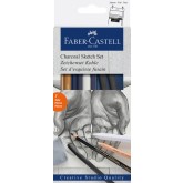 HOUTSKOOL FABER CASTELL 7-DELIGE SET