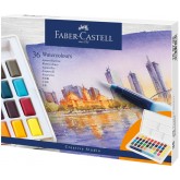 WATERVERF FABER CASTELL PALET · 36 KLEUREN