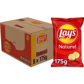CHIPS LAYS NATUREL 175GR