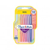 FINELINER PAPER MATE FLAIR PASTEL 6STUKS ASSORTI