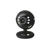 WEBCAM TRUST SPOTLIGHT PRO ZWART