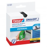 KLITTENBAND TESA ON & OFF 55229 20MMX2,5M WIT