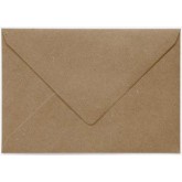 ENVELOP PAPICOLOR EA5 156X220MM 6ST RECYCLED KRAFT BRUIN