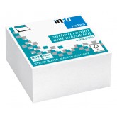 MEMOBLOK INFO NOTES 75X75MM HYGIENISCH ANTI WIT 400 VEL